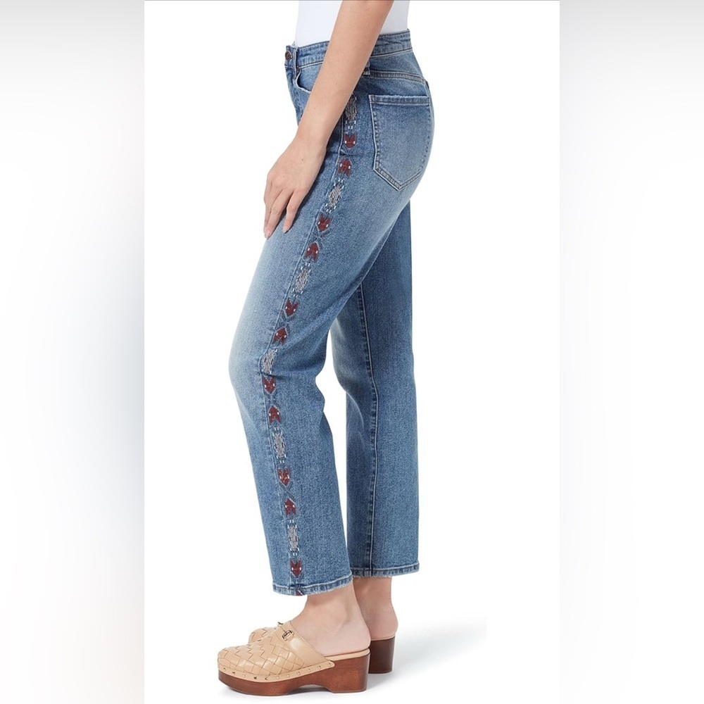 NWT Sam Edelman Women's High Rise Slim Straight Jeans